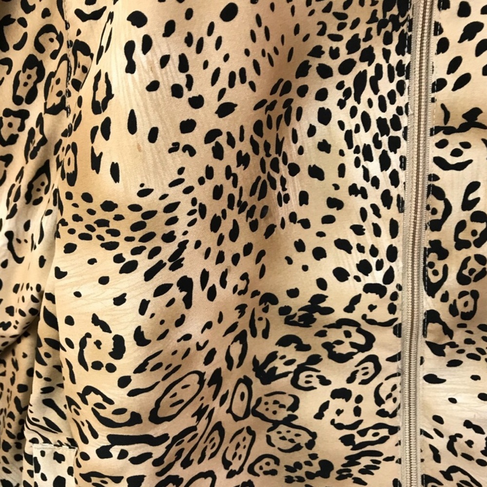Leopard Print Track Jacket - image 5